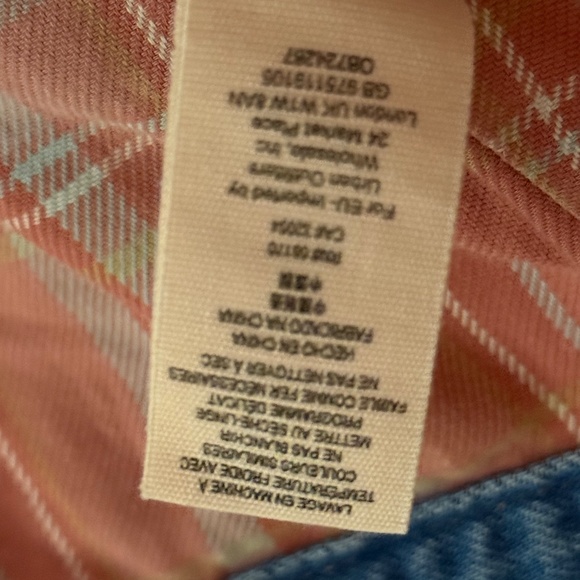 Free People - Shearling Denim Jacket - XL - NWT - Picture 4 of 4